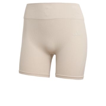 Adidas JX3921 Workout Essentials Örme Krem Kadın Tayt
