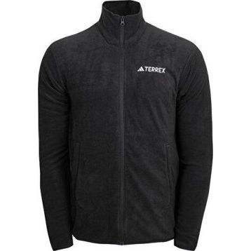Adidas JX5068 MT ESS FZ FL Siyah Erkek Outdoor Ceketi