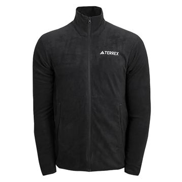 Adidas JX5068 MT ESS FZ FL Siyah Erkek Outdoor Ceketi