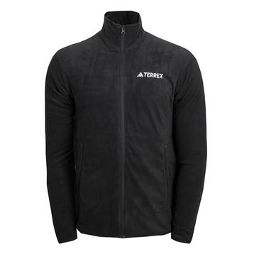 Adidas JX5068 MT ESS FZ FL Siyah Erkek Outdoor Ceketi