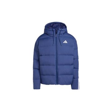 Adidas JX7799 Lacivert Essentials Climawarm 3-Stripes Puffer Down Erkek Outdoor Mont
