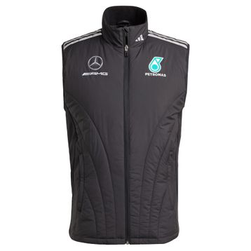 Adidas JX8274 Fermuarlı Yaka Normal Kalıp Siyah Erkek Yelek