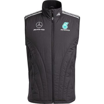 Adidas JX8274 Fermuarlı Yaka Normal Kalıp Siyah Erkek Yelek