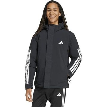 Adidas JY8303 Climawarm 3-Stripes Erkek Siyah Mont