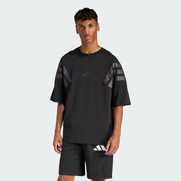 Adidas JZ9289 Future Icons Lifestyle Training Dokuma Üç Çizgili Erkek T-Shirt