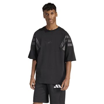 Adidas JZ9289 Future Icons Lifestyle Training Dokuma Üç Çizgili Erkek T-Shirt