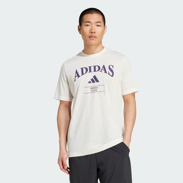 Adidas KA0996 Heritage Graphic Erkek Tenis T-shirt