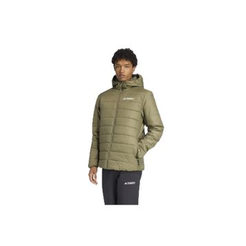 Adidas KB2186 Hiking Terrex Multi Essentials CLIMAWARM Yalıtımlı Kapüşonlu Erkek Mont