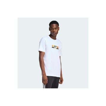 Adidas KB2509 Beyaz Memories Of Sport Stamps Graphic Erkek T-Shirt