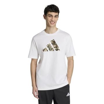 Adidas KB4850 Panda Chill Camo Erkek Beyaz Tişört