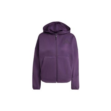 Adidas KC4569 Mor Z.N.E. Full-Zip Kadın Günlük Stil Eşofman Üstü