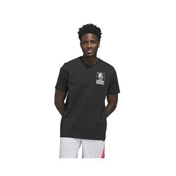Adidas KC9255 Siyah Key City Wrld T Erkek Basketbol Tişörtü