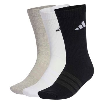 Adidas KC9624 Gri Cushioned Sportswear Crew 3'lü Unisex Günlük Stil Çorap