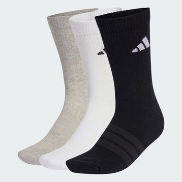 Adidas KC9624 Gri Cushioned Sportswear Crew 3'lü Unisex Günlük Stil Çorap
