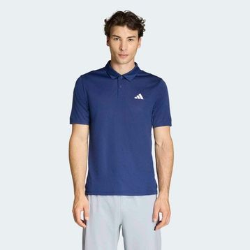 Adidas KD5437 Mavi We Bas Polo Erkek Antrenman Polo Tişörtü