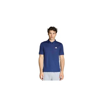 Adidas KD5437 Mavi We Bas Polo Erkek Antrenman Polo Tişörtü