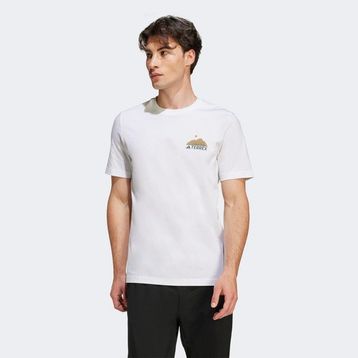 Adidas KE2321 Terrex Kamp Grafikli Hiking Erkek T-Shirt