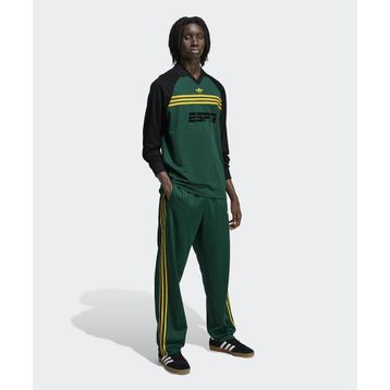 Adidas KE3456-001 Yeşil Firebird Loose Pinstripes Track Tracksuit Bottoms Erkek Eşofman Altı