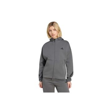 Adidas KF6331 - Gri Kadın Günlük Ceket