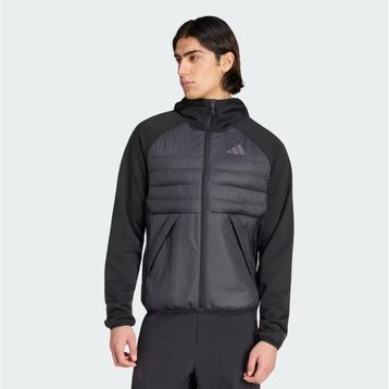 Adidas KF9789 Siyah Multı Hyb Jkt Erkek Mont