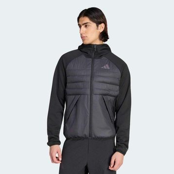 Adidas KF9789 Siyah Multı Hyb Jkt Erkek Mont