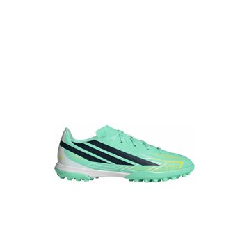 Adidas KK1367 F50 Hyperfast Club TF Yeşil Çocuk Halı Saha Kramponu