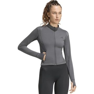 Adidas KQ8397 - Gri Pl Ess Kadın Spor Ceket