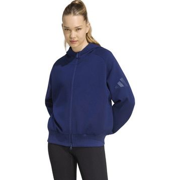 Adidas KR2747 Lacivert Kadın Zip Ceket