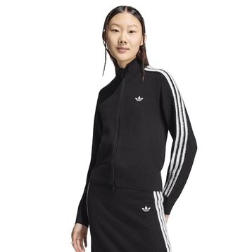 Adidas KS7366 KNIT FB TT Siyah Kadın Zip Ceket