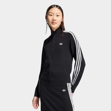 Adidas KS7366 Knit Firebird Kadın Siyah Ceket