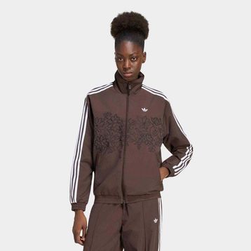 Adidas KX1874 Firebird Kadın Kahverengi Ceket