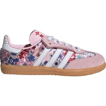 Adidas Liberty London Samba OG Comfort Closure Elastic Lace JQ2007 Pembe Çocuk Spor Ayakkabı