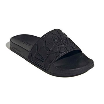 Adidas Marvel Spider-Man Adilette Shower KJ1796 Core Black Siyah Unisex Terlik