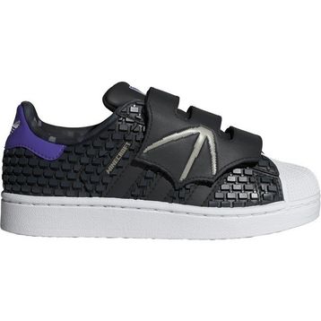 Adidas Minecraft Superstar II IH1739 Siyah Çocuk Spor Ayakkabı