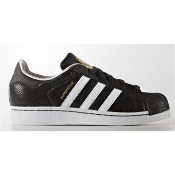 Adidas S76995 Superstar Reptile J Çocuk Siyah Originals Ayakkabı
