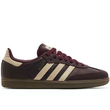 Adidas Samba OG IF7004 Bordo Kadın Spor Ayakkabı