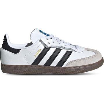 Adidas Samba OG JQ6391-001 Comfort Closure Elastic Lace C Beyaz Unisex Çocuk Spor Ayakkabı