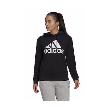 Adidas Siyah W Bl Fl Hd Kadın Antrenman Sweatshirts