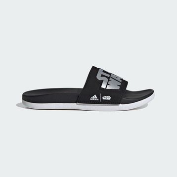 Adidas Star Wars Adilette Comfort ID5237 Core Black/Silver Metallic/Cloud White Siyah Erkek Çocuk Terlik