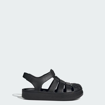 Adidas Superstar JS2844 Core Black Siyah Unisex Çocuk Sandalet