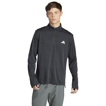 Adidas TR-ES 1I4ZIP Siyah Erkek Sweatshirt