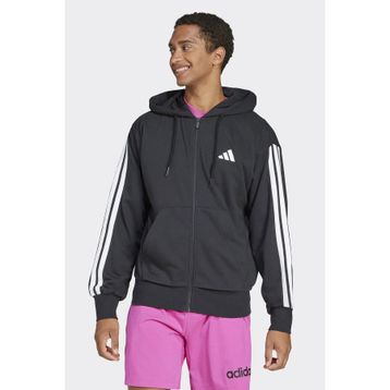 Adidas Training JD1877 Essentials 3-Stripes French Terry Full-Zip Erkek Kapüşonlu Üst