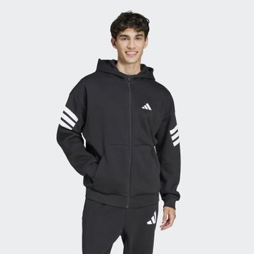 Adidas Training JD4827 Future Icons 3-Stripes Full-Zip Erkek Kapüşonlu Üst