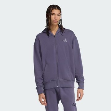 Adidas Training JV7232 ALL SZN French Terry Full-Zip Erkek Kapüşonlu Üst