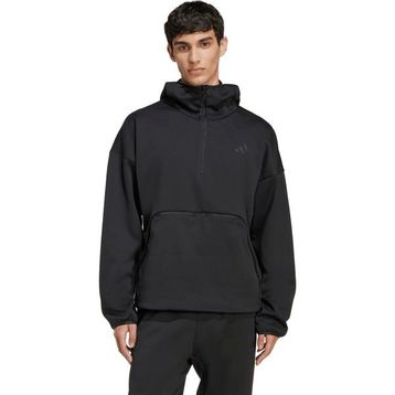 Adidas Training KB1193 City Tech Softshell Yarım Boy Fermuarlı Erkek Kapüşonlu Üst