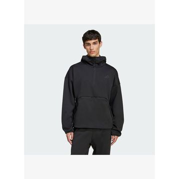 Adidas Training KB1193 City Tech Softshell Yarım Boy Fermuarlı Erkek Kapüşonlu Üst
