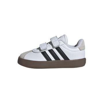Adidas VL Court 3.0 K Ftwwht Cblack Greone Uniseks Çocuk Spor Ayakkabı