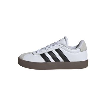Adidas VL Court 3.0 K Ftwwht Cblack Greone Uniseks Çocuk Spor Ayakkabı