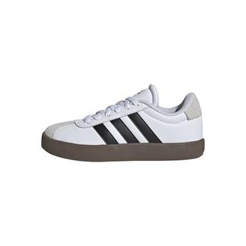 Adidas VL Court 3.0 K Ftwwht Cblack Greone Uniseks Çocuk Spor Ayakkabı
