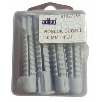Adilon 10 mm 4'lü Boşluk Dübeli